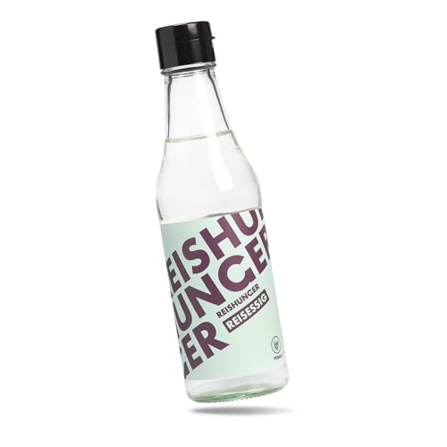 Reishunger Reisessig Flasche 250ml für Sushi Reis