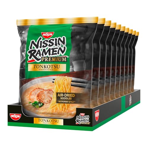 Nissin Ramen Premium Tonkotsu Ramen 10er Pack cremig