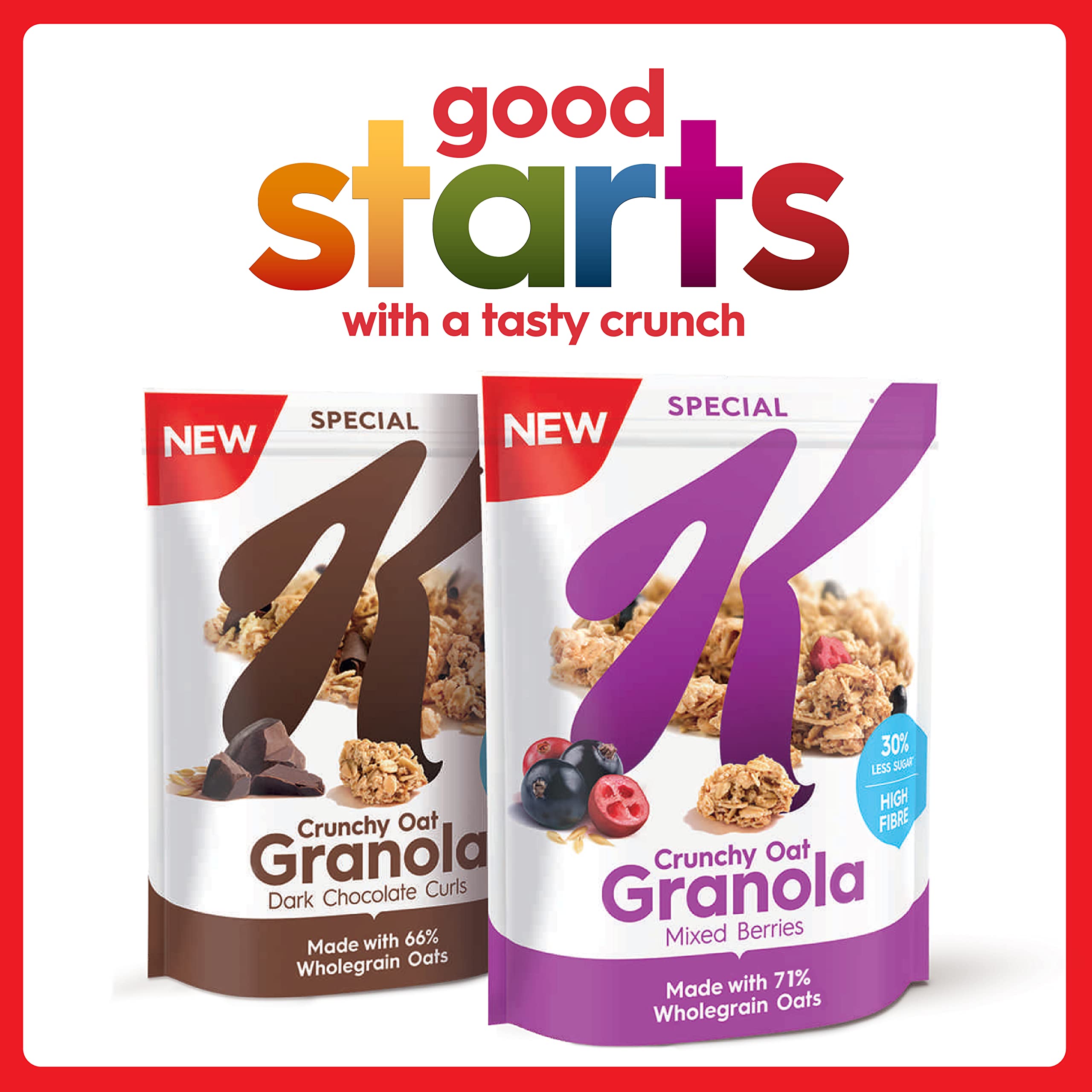 Kellogg's Special K Crunchy Oat Granola Dark 320g