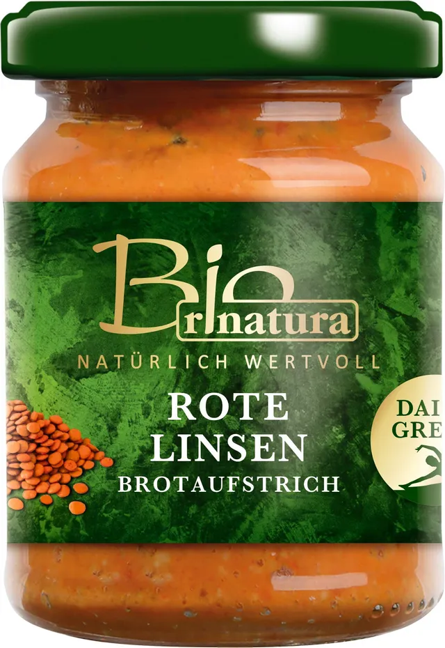 rinatura Rote Linsen Aufstrich 125g Bio