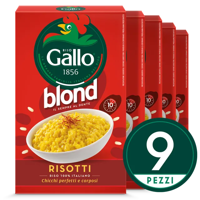 Riso Gallo Blond Risotti Parboiled Reis al dente