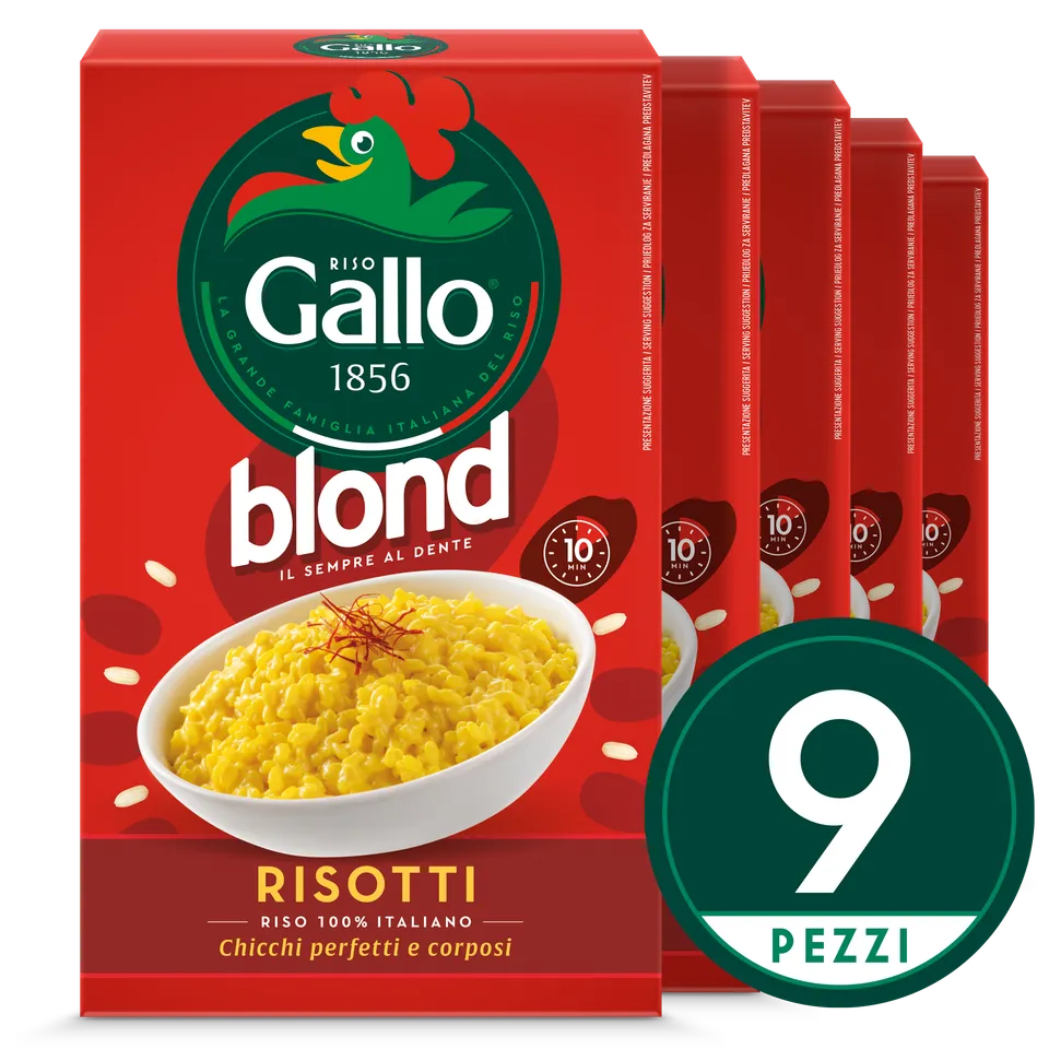 Riso Gallo Blond Risotti Parboiled Reis al dente