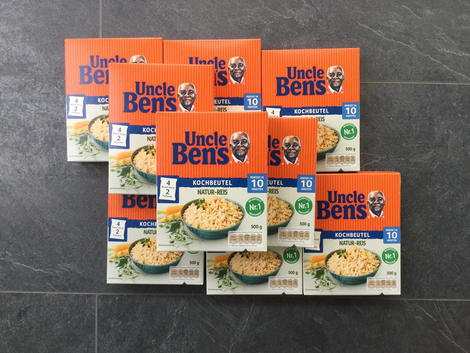 Ben's Original Natur Reis Kochbeutel 9x500 g Multipack