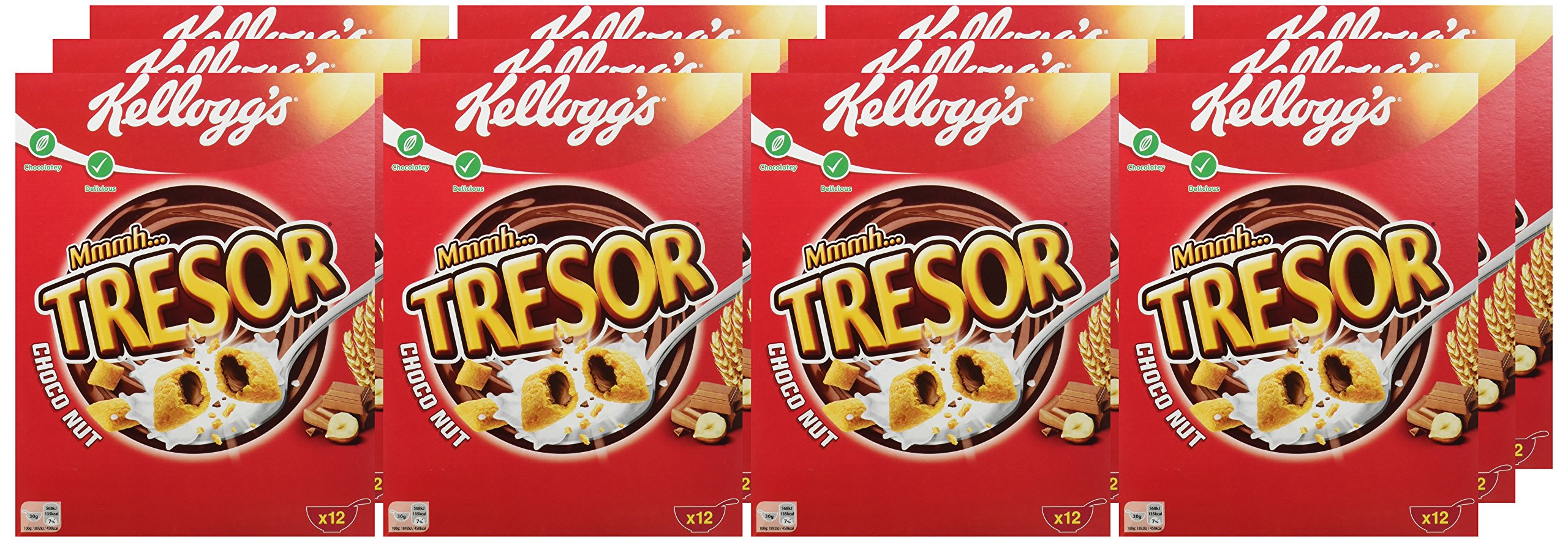 Kellogg's Tresor Choco Nut Müsli 375g Schoko