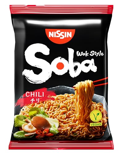Nissin Soba Chili Instant-Nudeln 9x111g Wok