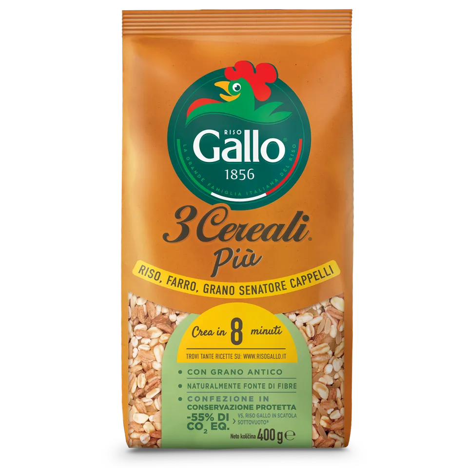 Riso Gallo 3 Cereali Più Reis 400g ballaststoffreich