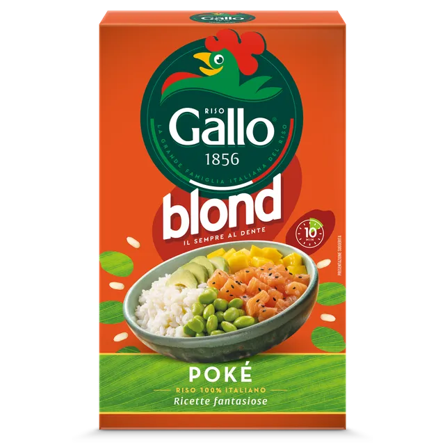 Riso Gallo Blond Poké Parboiled Reis Absorbierung