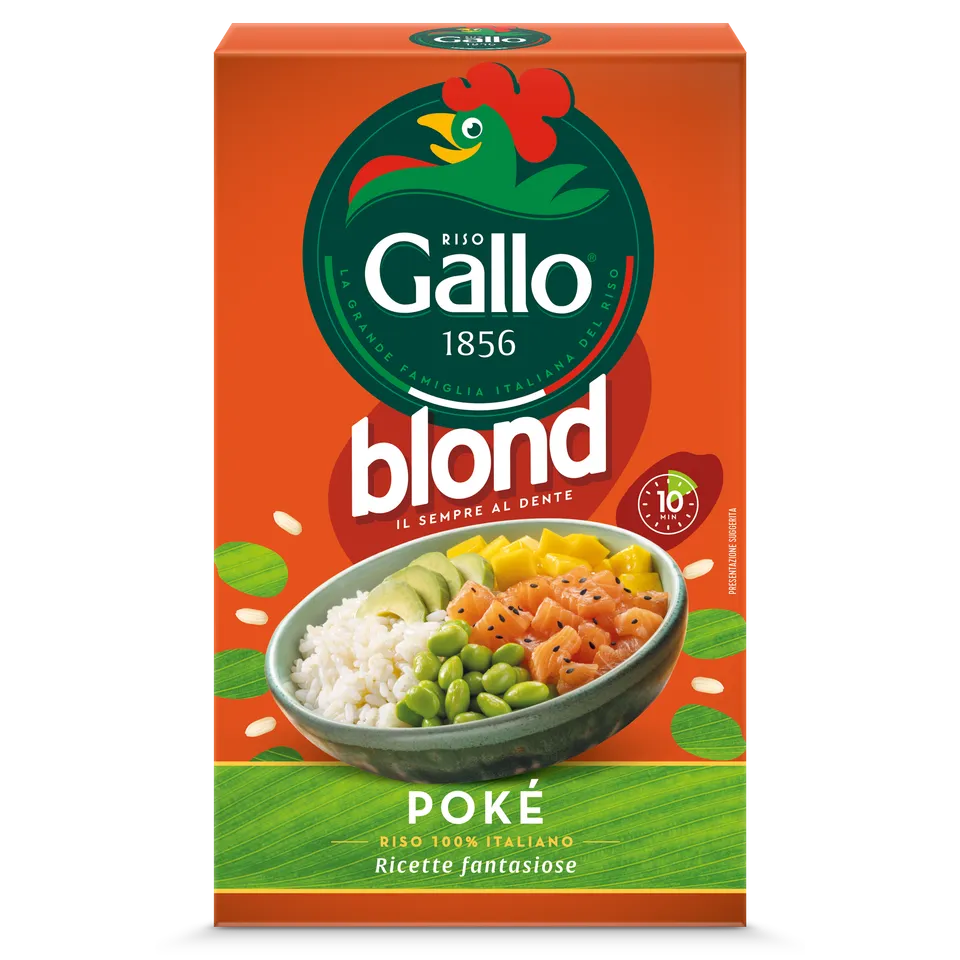 Riso Gallo Blond Poké Parboiled Reis Absorbierung