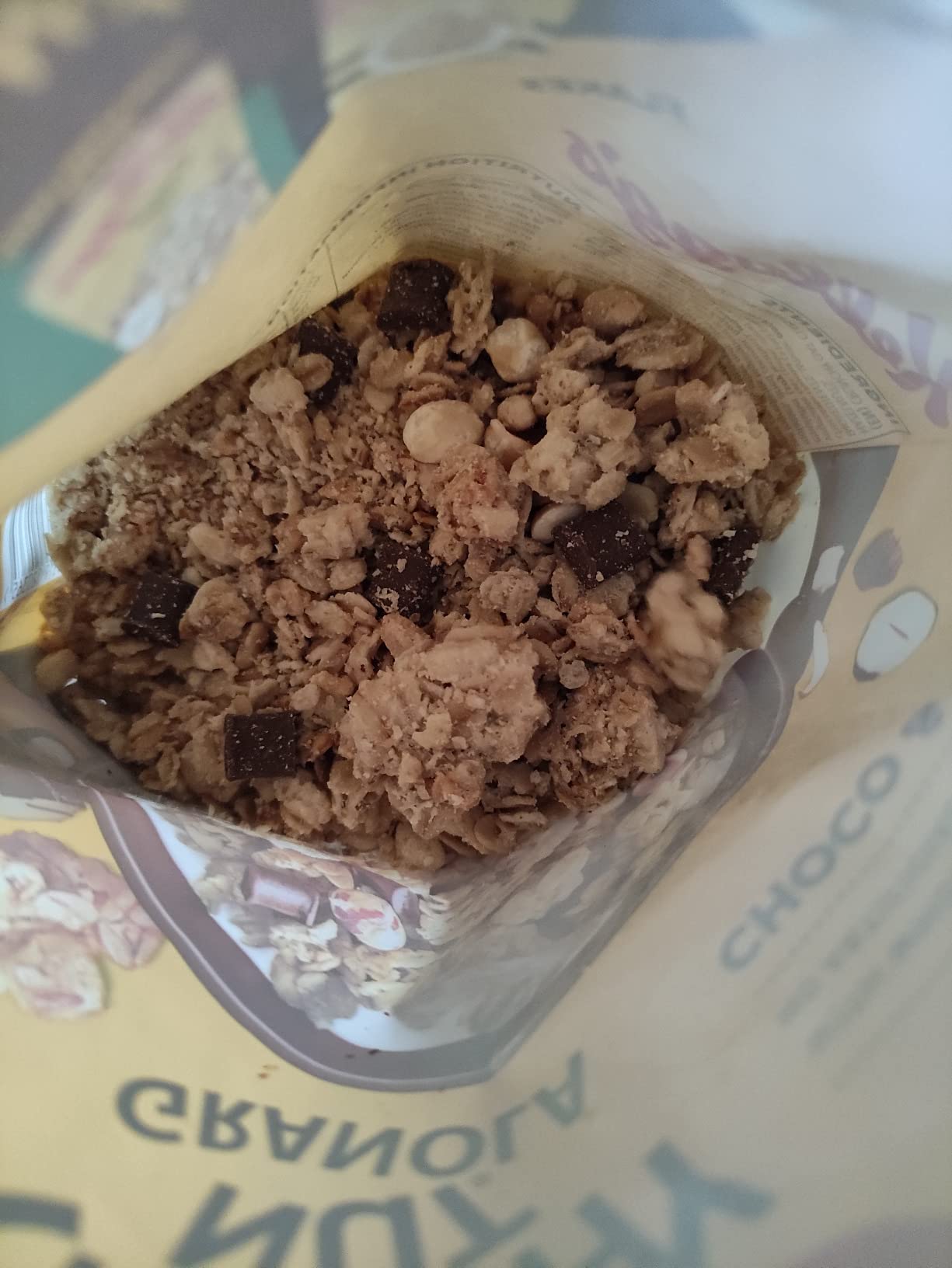 Kellogg's Crunchy Nut Granola Müsli 8 x 380 g Choco