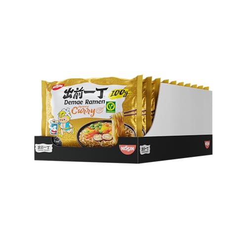 Nissin Demae Ramen Japanese Curry Instant-Nudeln 10x100g mild