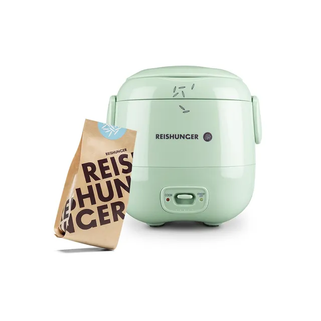 Reishunger Mini Reiskocher 0,3L Salbeigrün 1-2 Port
