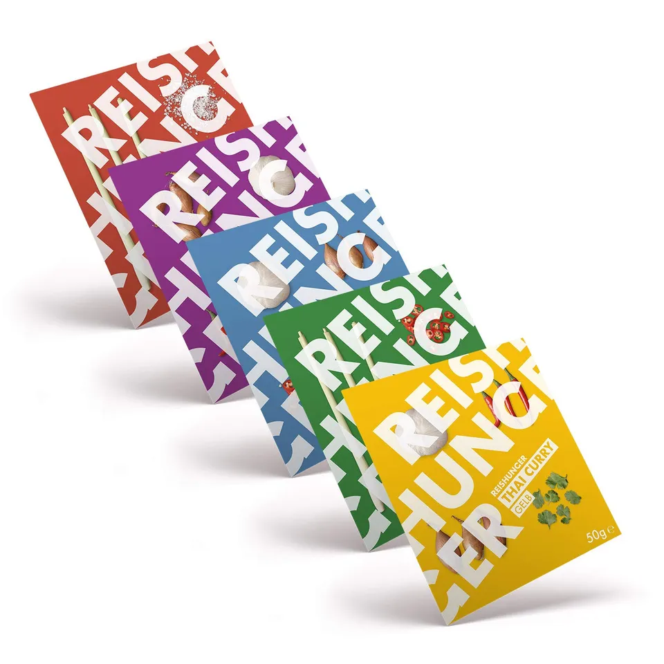 Reishunger Thai Curry Paste Probierset 5x50g vegan