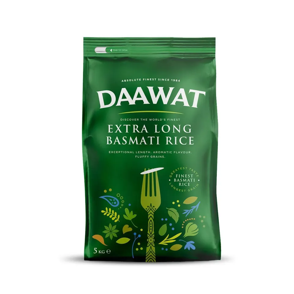 Daawat Extra Long Basmati Reis 5 kg extra lang
