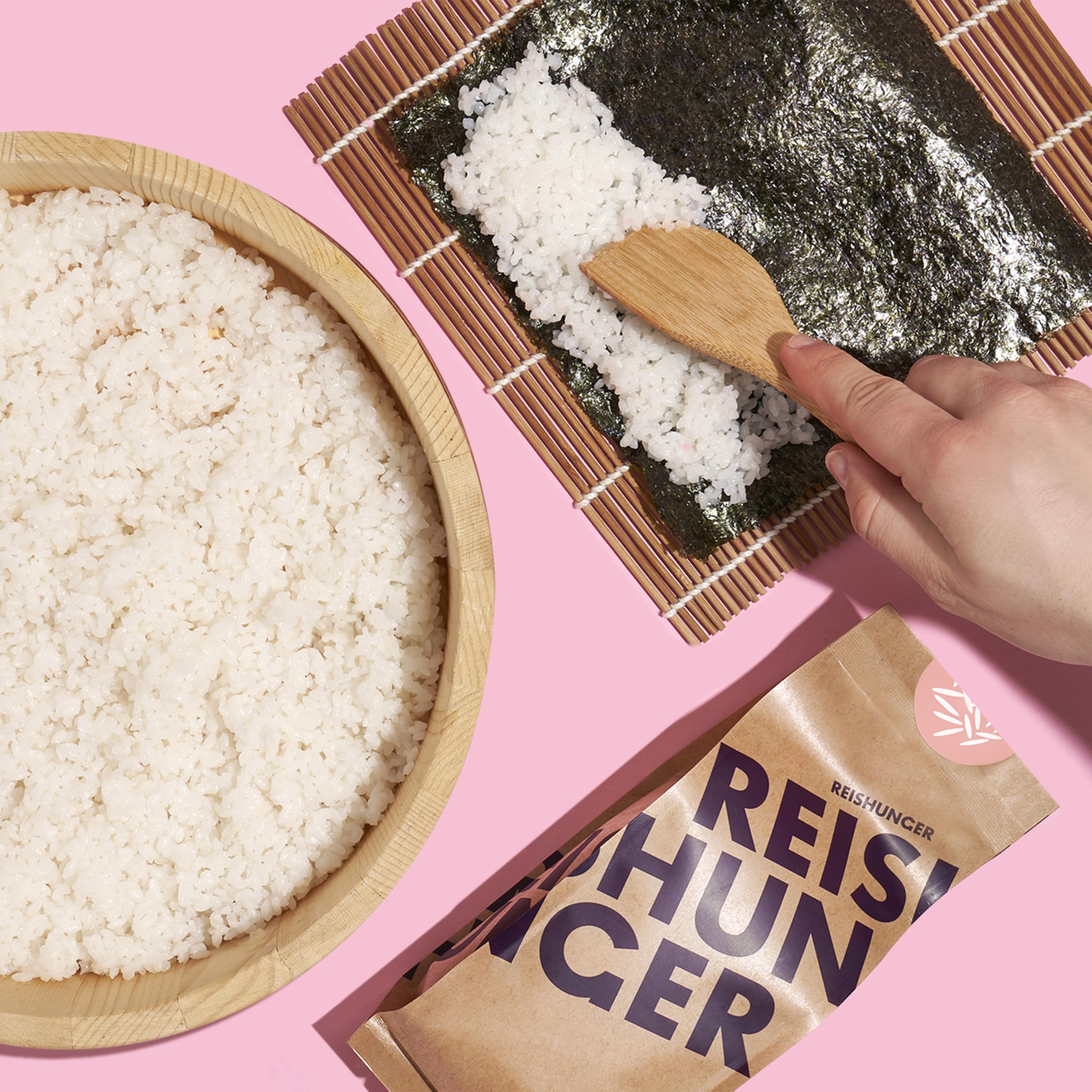 Reishunger Nori Algenblätter Gold 3x10 Blatt Sushi