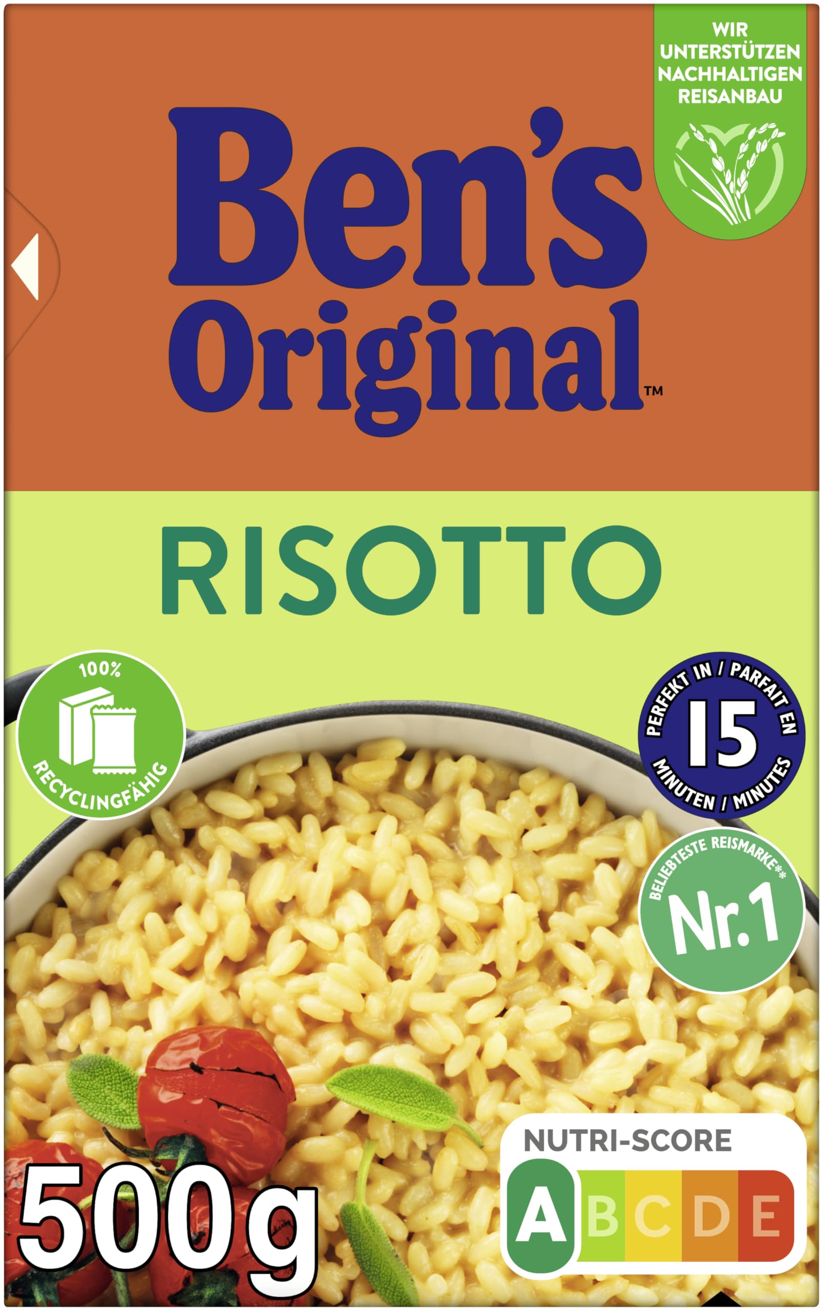 Ben's Original Risotto Reis 12x500 g Italienisch