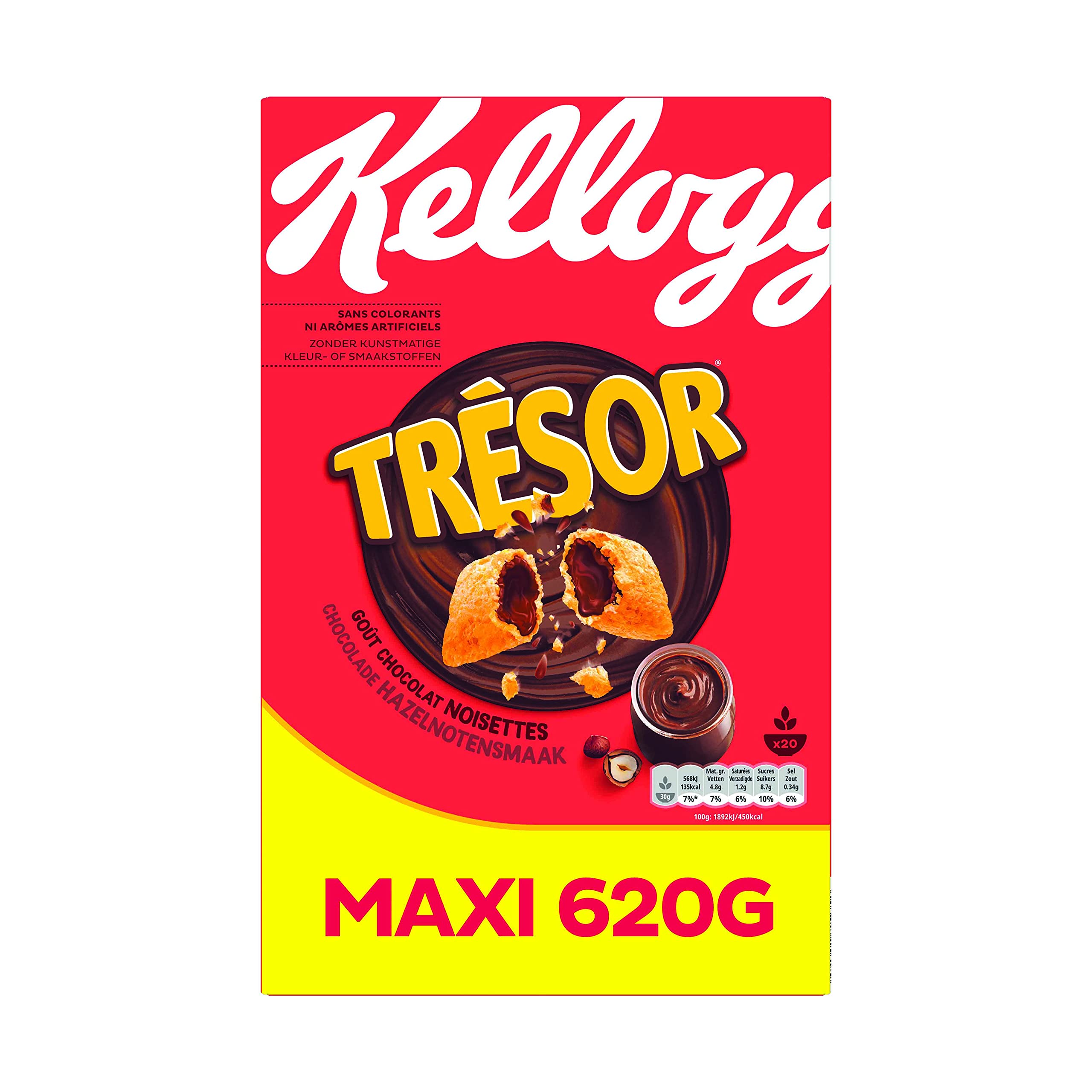 Kellogg's Tresor Choco Nut Cerealien 620g