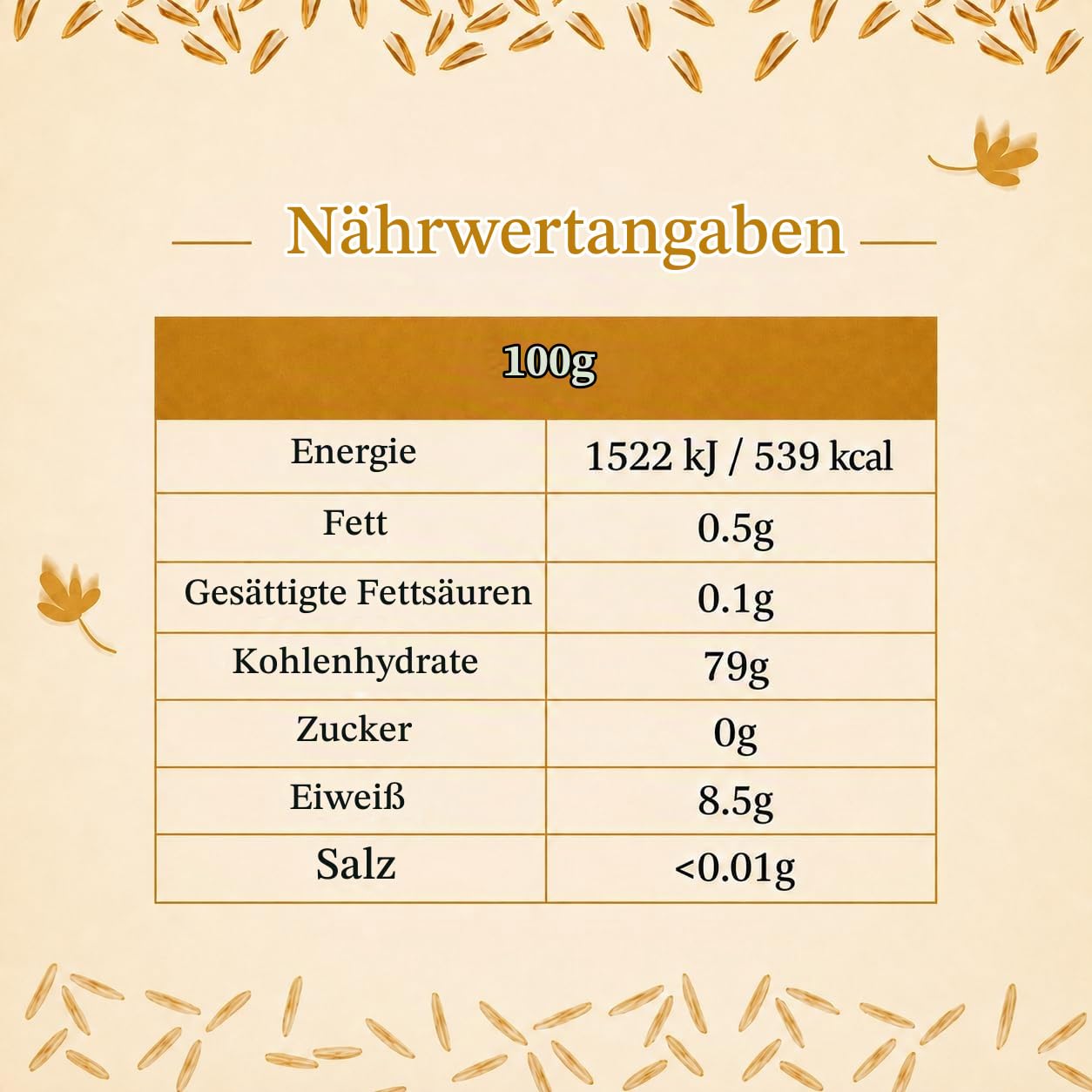 Daawat Golden Sella Easy Cook Basmatireis 5kg parboiled