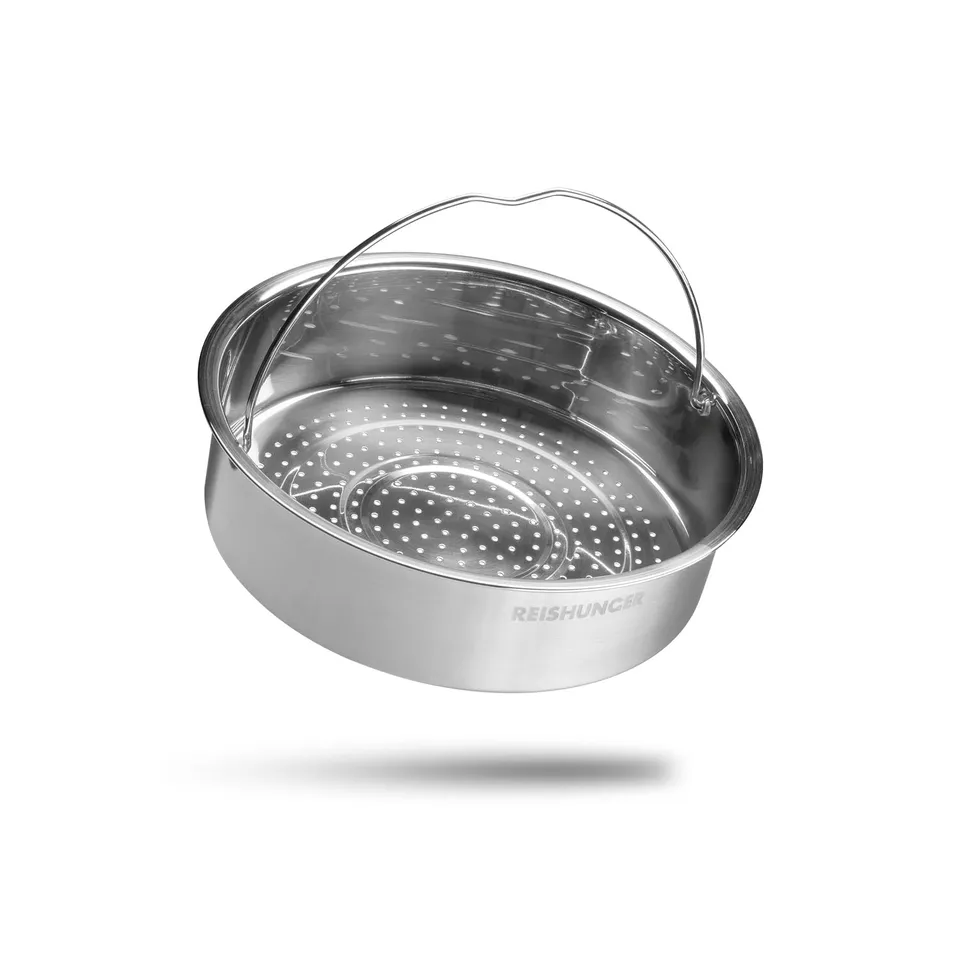 Reishunger Basis Dämpfeinsatz Edelstahl 1,2L Starter Set