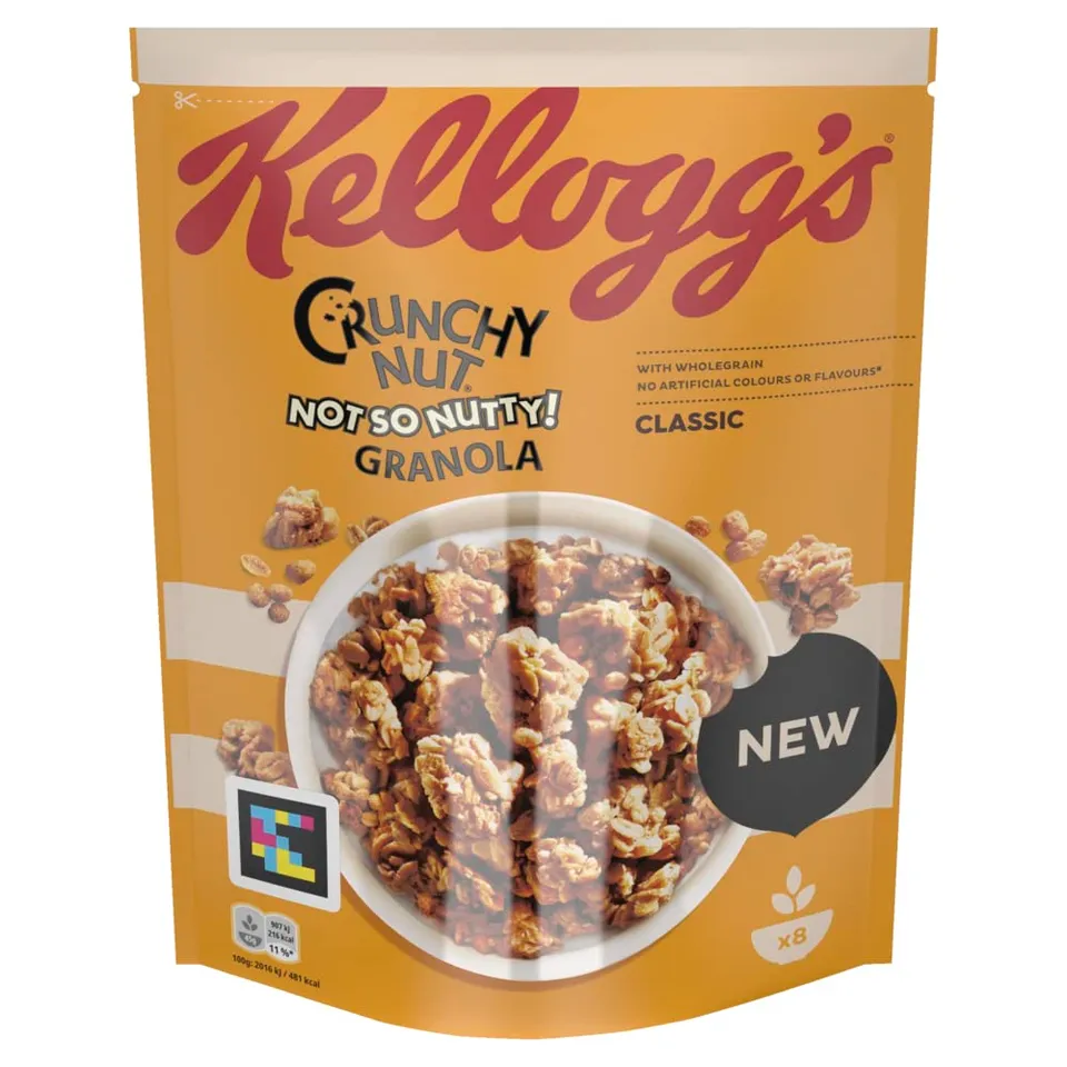 Kellogg's Crunchy Nut Classic Granola Müsli 380g Vollkorn