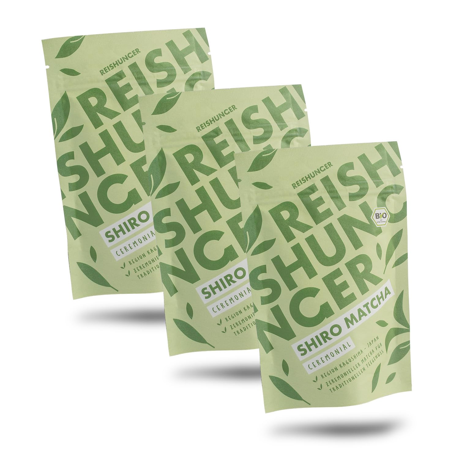 Reishunger Hana Matcha Pulver 3x50 g Bio Traditional