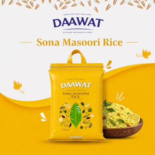 Daawat Sona Masoori Reis 10kg südindisch