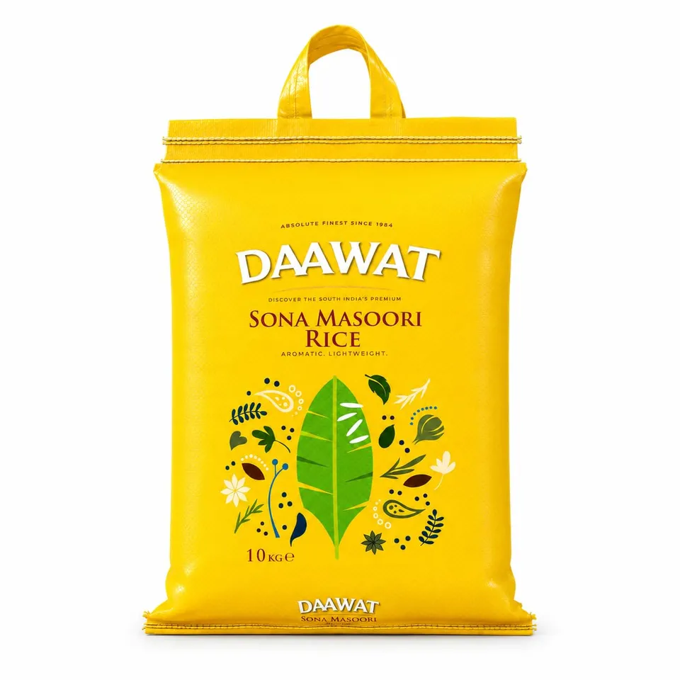 Daawat Sona Masoori Reis 10kg südindisch