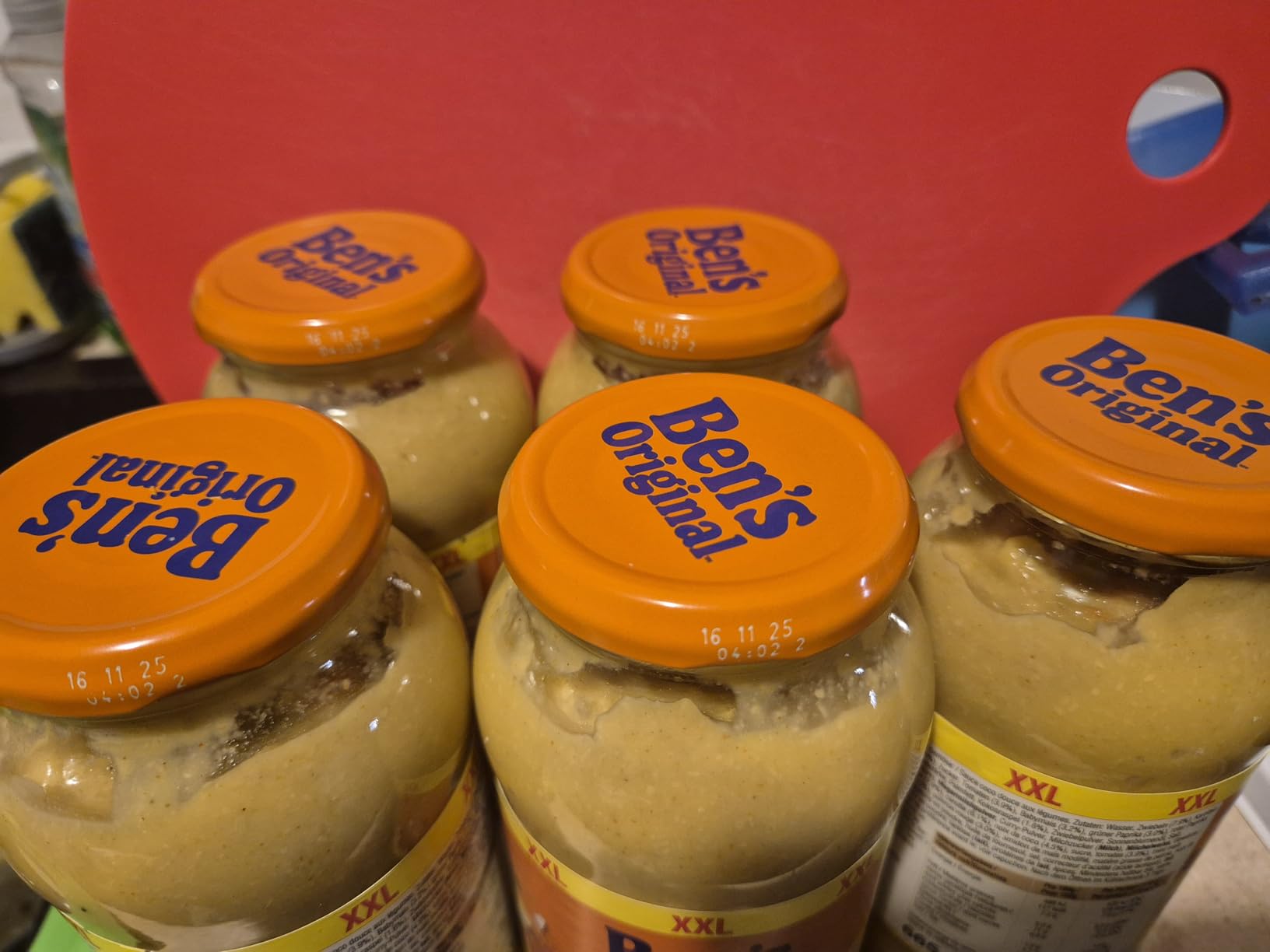 Ben's Original Cremiges Curry Sauce Gelbes Thai 6x400g mild