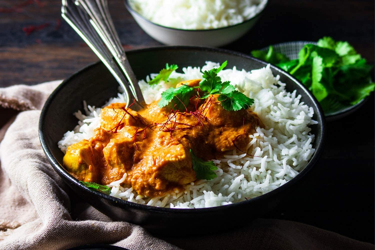 Reishunger Butter Chicken Curry Box Kochbox für 4 Personen indisch