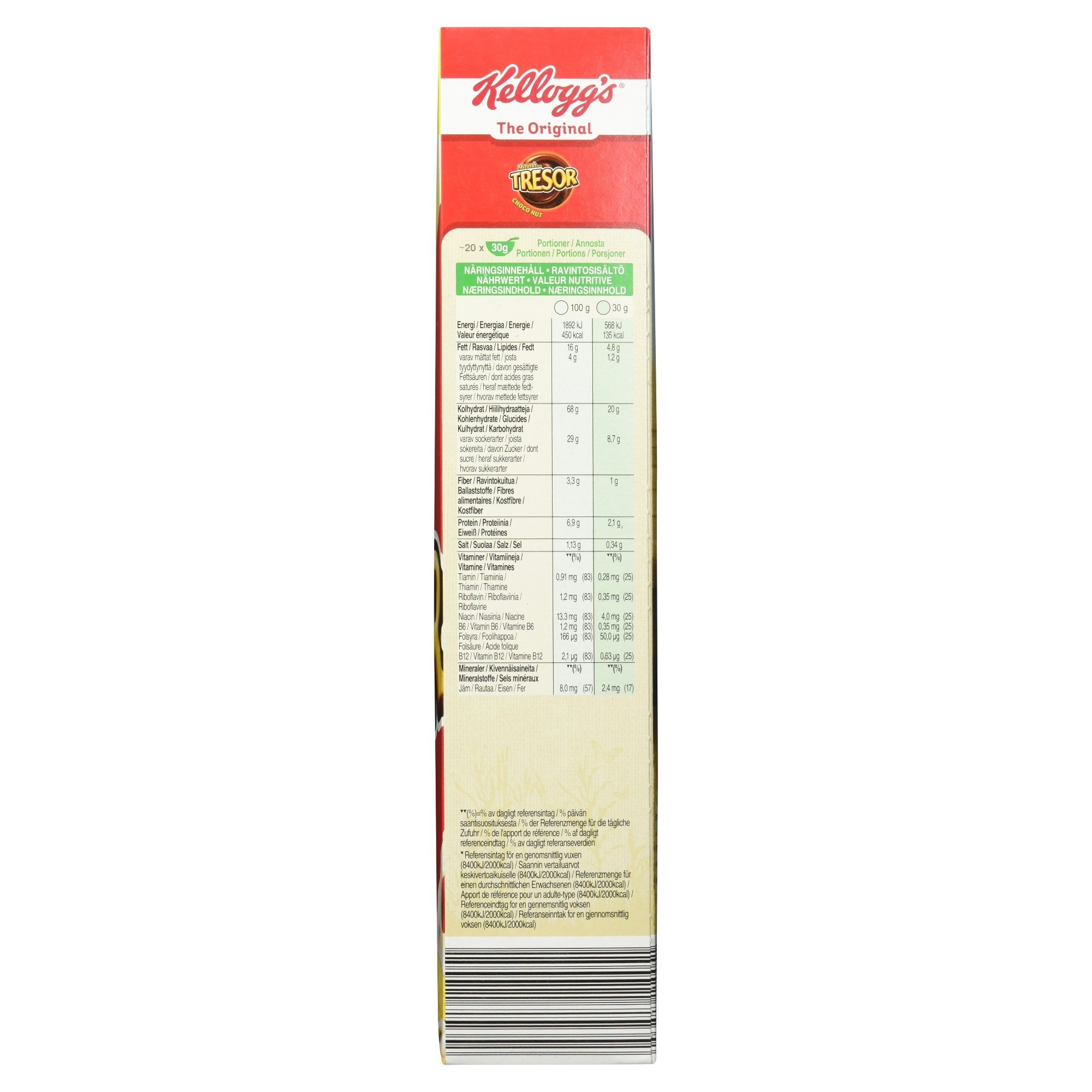 Kellogg's Tresor Choco Nut Cerealien 600g Schoko