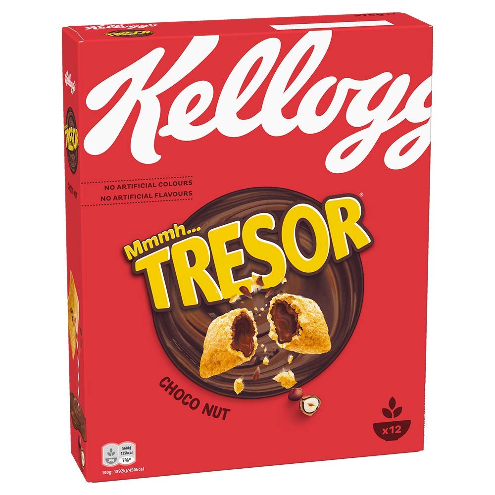Kellogg's Tresor Schokolade Cerealien 375 g dunkel