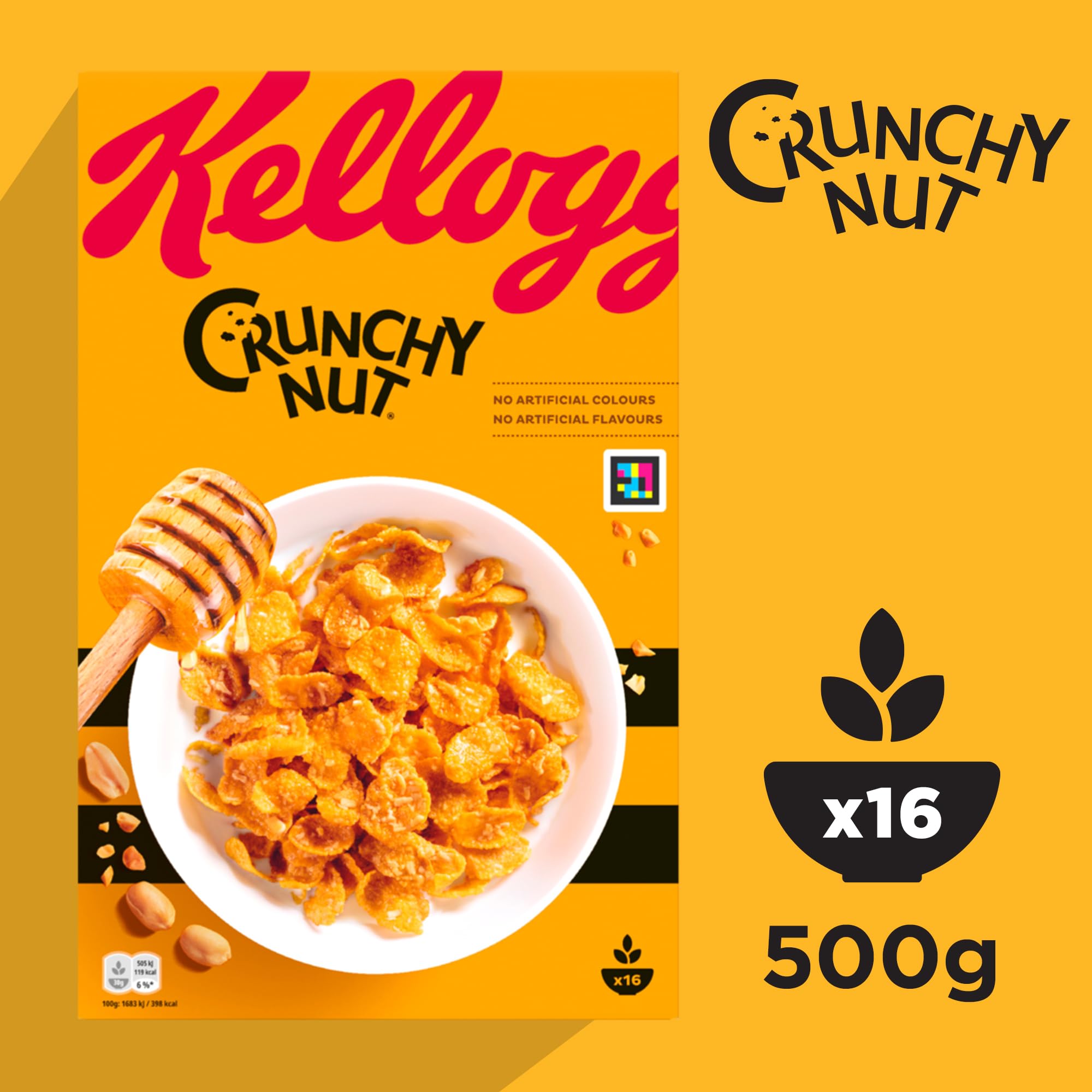Kellogg's Crunchy Nut Cornflakes 6x500g Honig