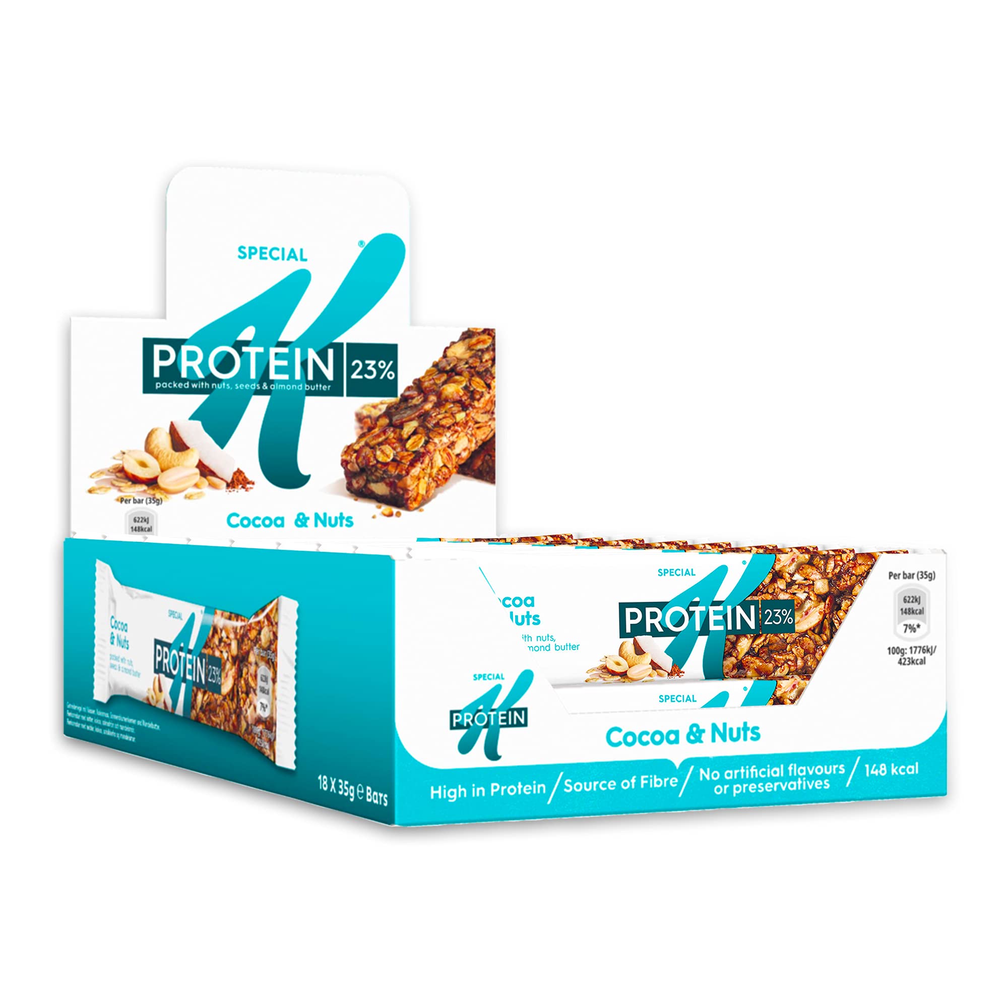 Kellogg's Special K Blackcurrant Proteinriegel 18x35g ballaststoffreich